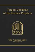 Targum Jonathan of the Former Prophets