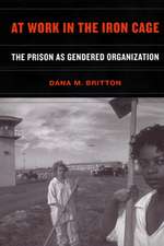 At Work in the Iron Cage – The Prison as Gendered Organization