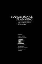 Educational Planning: The International Dimension