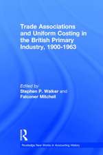 Trade Associations and Uniform Costing in the British Printing Industry, 1900-1963