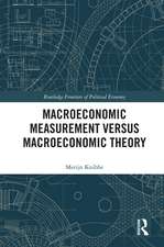 Macroeconomic Measurement Versus Macroeconomic Theory