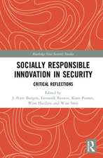 Socially Responsible Innovation in Security: Critical Reflections