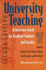 University Teaching: A Reference Guide for Graduate Students and Faculty