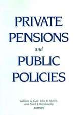 Private Pensions and Public Policies