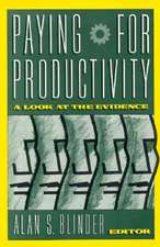 Paying for Productivity: A Look at the Evidence