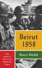 Riedel, B: Beirut 1958