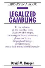 Legalized Gambling