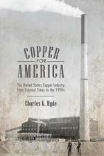 Copper for America: The United States Copper Industry from Colonial Times to the 1990s