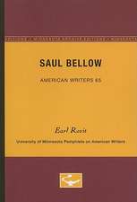 Saul Bellow - American Writers 65: University of Minnesota Pamphlets on American Writers