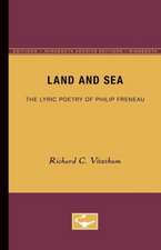 Land and Sea: The Lyric Poetry of Philip Freneau