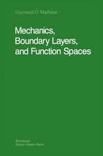 Mechanics, Boundary Layers and Function Spaces