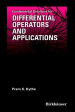 Fundamental Solutions for Differential Operators and Applications