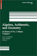 Algebra, Arithmetic, and Geometry