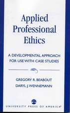 Applied Professional Ethics