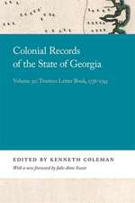 Colonial Records of the State of Georgia