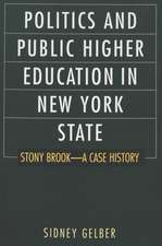 Politics and Public Higher Education in New York State