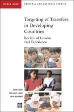 Targeting of Transfers in Developing Countries