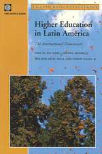 Higher Education in Latin America: The International Dimension