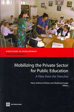 Mobilizing the Private Sector for Public Education: A View from the Trenches