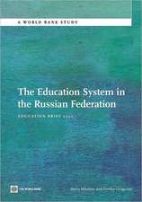 The Education System in the Russian Federation: Education Brief 2012