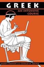 Greek – An Intensive Course, 2nd Revised Edition