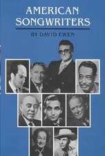 American Songwriters: An H.W. Wilson Biographical Dictionary