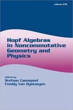 Hopf Algebras in Noncommutative Geometry and Physics