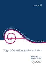 Rings of Continuous Function