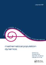 mathematical population dynamics: Proceedings of the Second International Conference