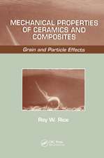 Mechanical Properties of Ceramics and Composites: Grain And Particle Effects