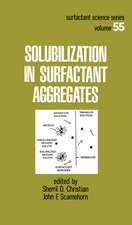 Solubilization in Surfactant Aggregates