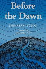 Shimazaki: Before the Dawn Paper