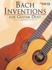 Bach Inventions for Guitar Duet [With 2 Audio CDs]