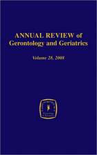 Annual Review of Gerontology and Geriatrics, Volume 28, 2008: Gerontological and Geriatric Education