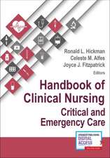 Handbook of Clinical Nursing