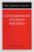 Contemporary Austrian Writings