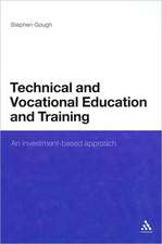 Technical and Vocational Education and Training: An investment-based approach