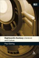 Eighteenth-Century Literature and Culture