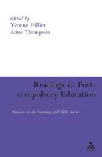 Readings in Post-compulsory Education