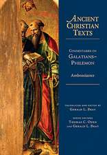 Commentaries on Galatians––Philemon