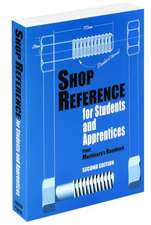 Shop Reference for Students & Apprentices