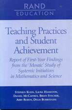 Teaching Practices and Student Achievement