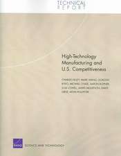 High Technology Manufacturing and U.S. Competitiveness