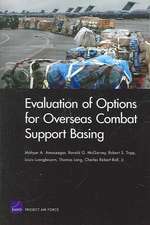 Evaluation of Options for Overseas Combat Support Basin