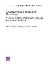 Environmental Fitness and Resilience