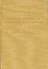 Critical Studies in Antebellum Sectionalism: Essays in American Political and Economic History