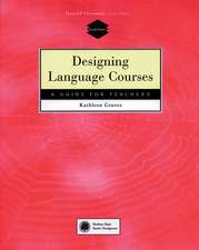 Designing Language Courses