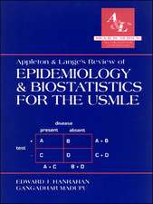 Appleton and Lange's Review of Epidemiology and Biostatistics for the USMLE