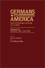 Germans to America, Volume 51