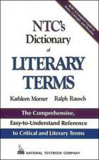 NTC's Dictionary of Literary Terms